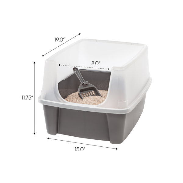 Non plastic sale cat litter box